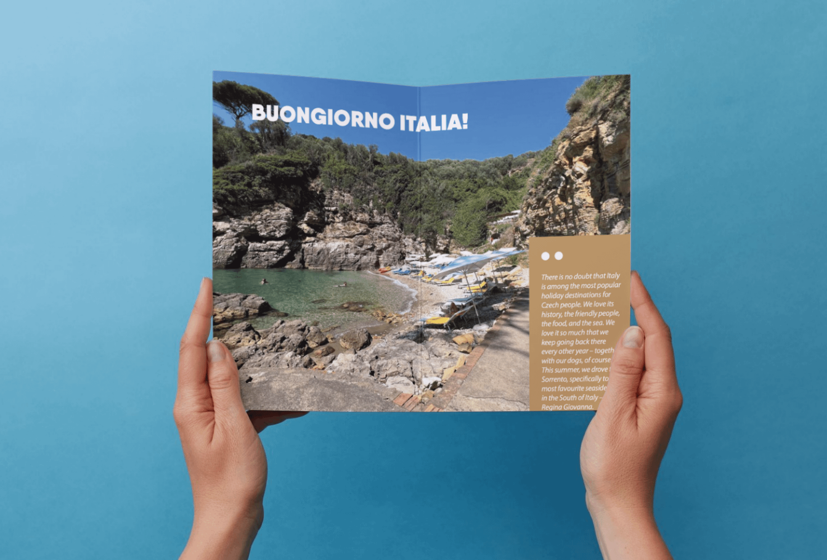 “A charming place that the owner, Gianluca Picone, had big plans to make into a luxury home for people who want privacy, good service, and good and healthy food…”